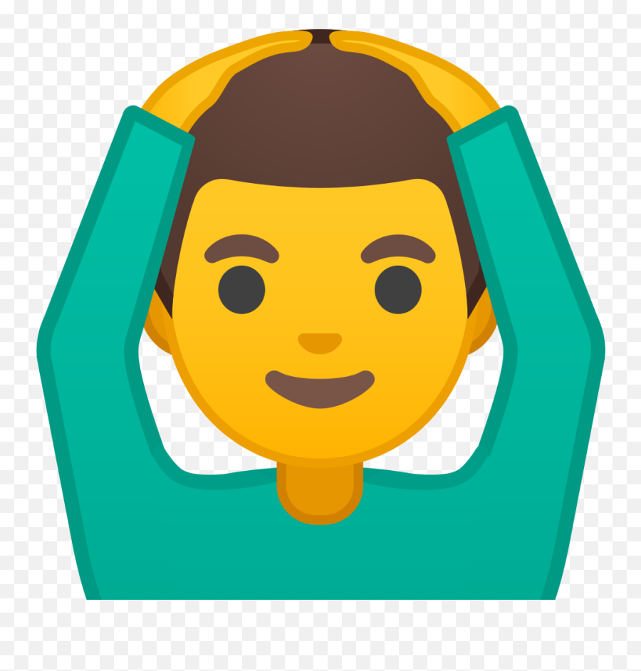 Man Gesturing Ok Icon Noto Emoji People Expressions Man Gesturing Ok Emoji Png Ok Icon Png