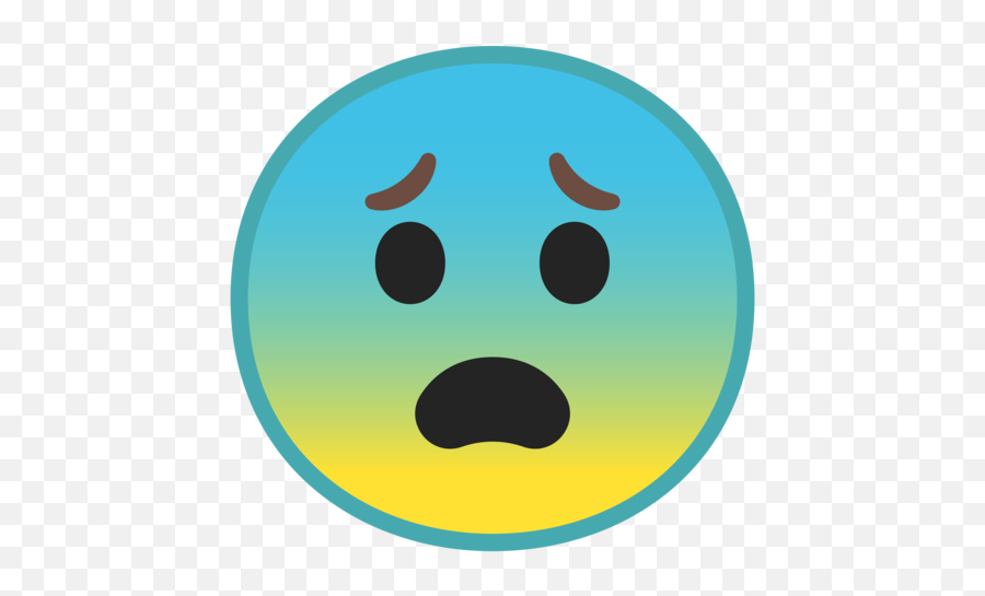 Fearful Face Emoji Griffith Observatory Png Scared Emoji Png Free
