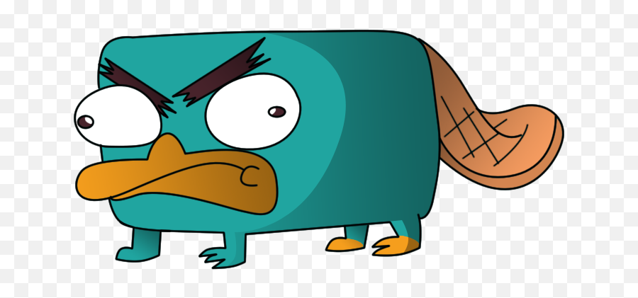 Platypus Pictures Cartoon Clip Art Library Angry Perry The Platypus