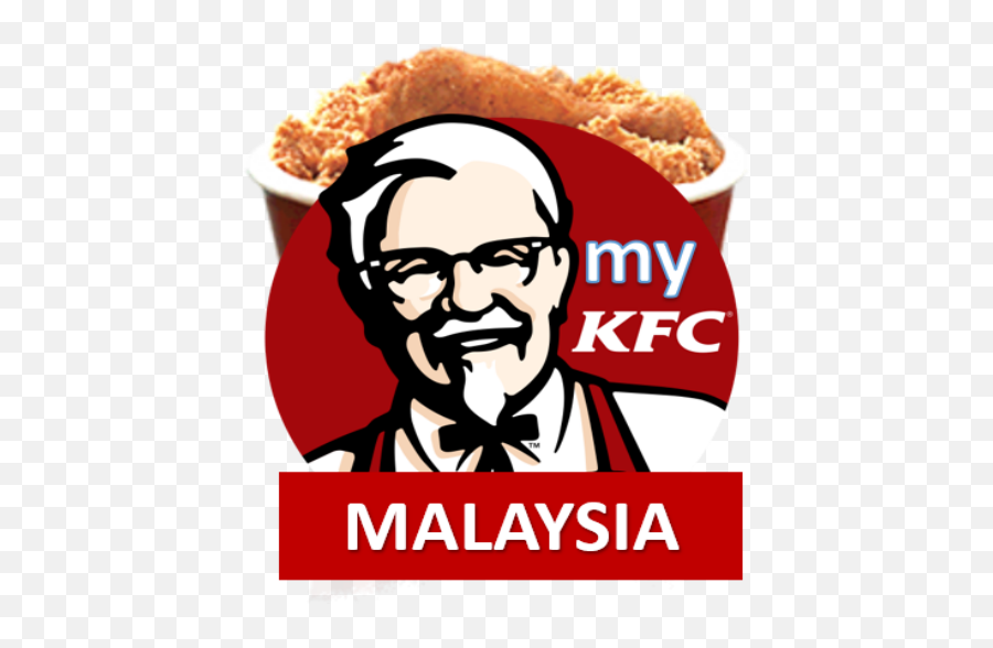 Kfc Malaysia Logo Png Colonel Sanders Delivery Transparent Background