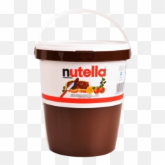 Download Hd Nutella 3kg Tub Transparent Png Image - Nicepngcom Nutella 3kg Png,Tub Png