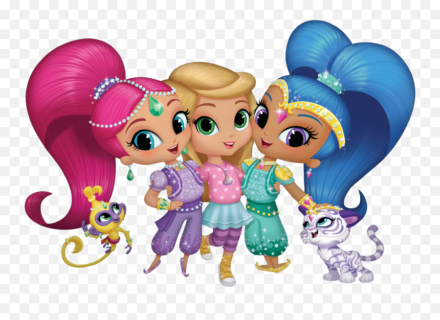 Shimmer And Shine Transparent Png Image - Shimmer And Shine With Leah,Shimmer Png