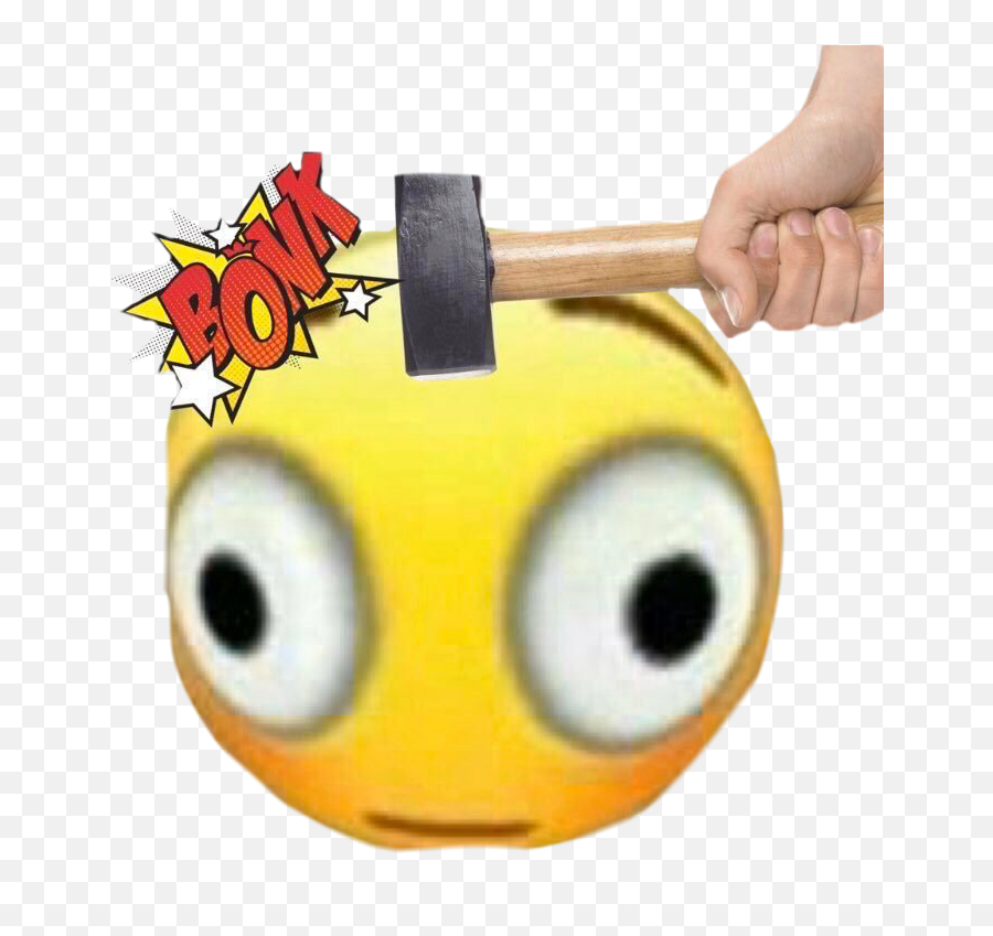 Emoji Meme Memes Emojis Bonk Funny Hammer - Bonk Meme Emoji Png,Meme Emoji Png