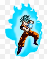 Goku Super Saiyan Blue Kamehameha Pose By Aashananimeart - Goku Ssj Blue Kamehameha Png,Super Saiyan Aura Png