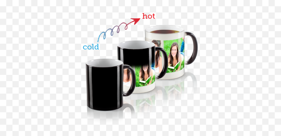 Magic Mug Png 4 Image - Mug That Shows Picture When Hot,Mug Png