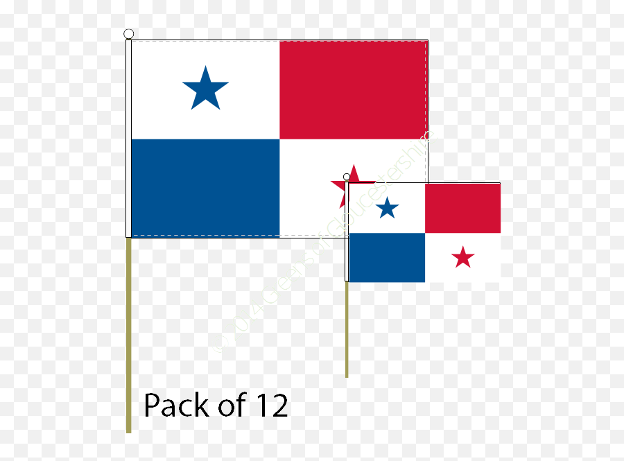 Download Panama Hand Waving Flags - Flag Of Panama Png Image Transparent Panama Flag Icon,Panama Flag Png