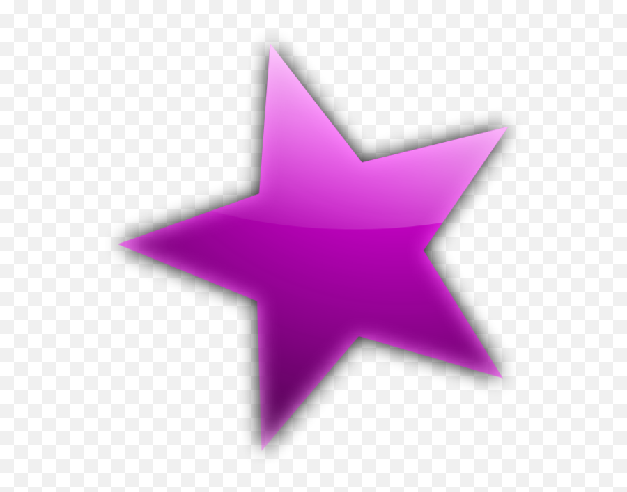 Download Hd Purple Star Flower Clipart - Purple Stars Clip Art Png,Purple Star Png