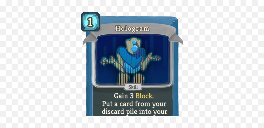 Hologram - Slay The Spire Silent Cards Png,Hologram Png