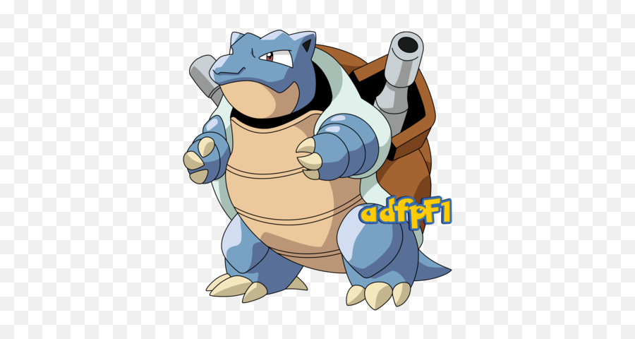 Download Hd Blastoise By Adfpf1 - 009 Blastoise Transparent Blastoise Png,Blastoise Png