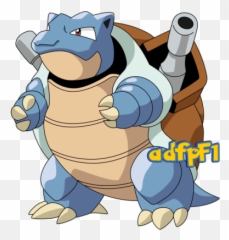 Download Hd Blastoise By Adfpf1 - 009 Blastoise Transparent Blastoise Png,Blastoise Png