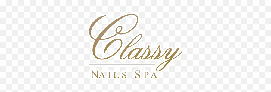 Classy Nails Spa - Nail Salon In Scottsdale Az 85258 Calligraphy Png,Classy Logo