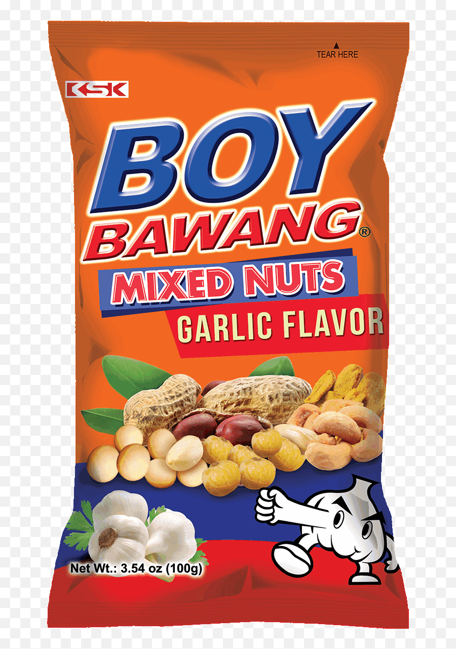Boy Bawang Mixed Nuts Png Image - Garlic Boy Bawang Mixed Nuts,Nuts Png
