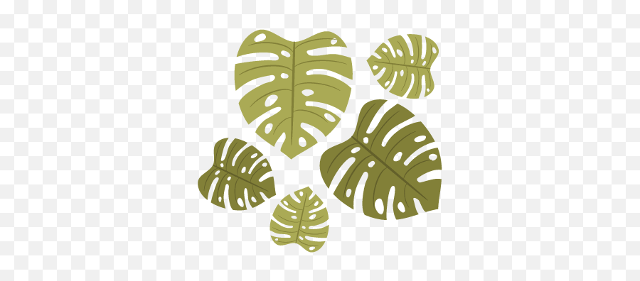 Quick Tip How To Create A Monstera Leaf Pattern In Adobe - Illustration Png,Monstera Leaf Png