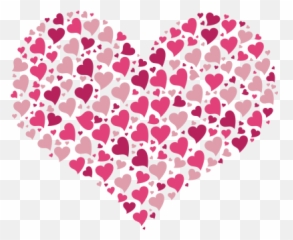 Heart Pattern Free Cut Out - 10102 TransparentPNG Full Of Hearts