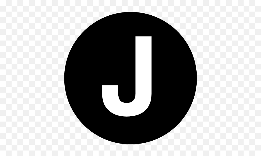 Letter J Png Images Free Download Icon - Free Transparent J White Letter,J Logo