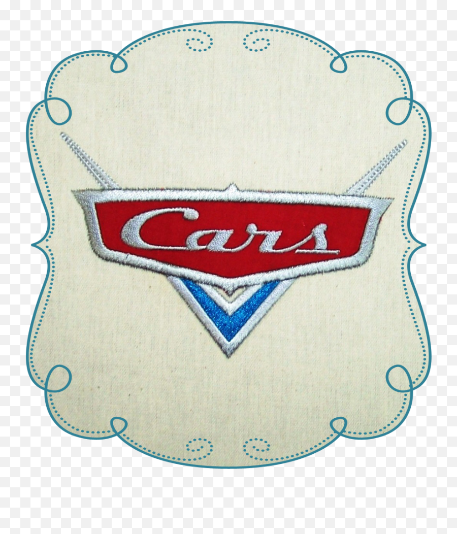 Disney Pixar Cars Logo Applique Machine Embroidery Design - Bugs Bunny Applique Design Png,Cars Logo