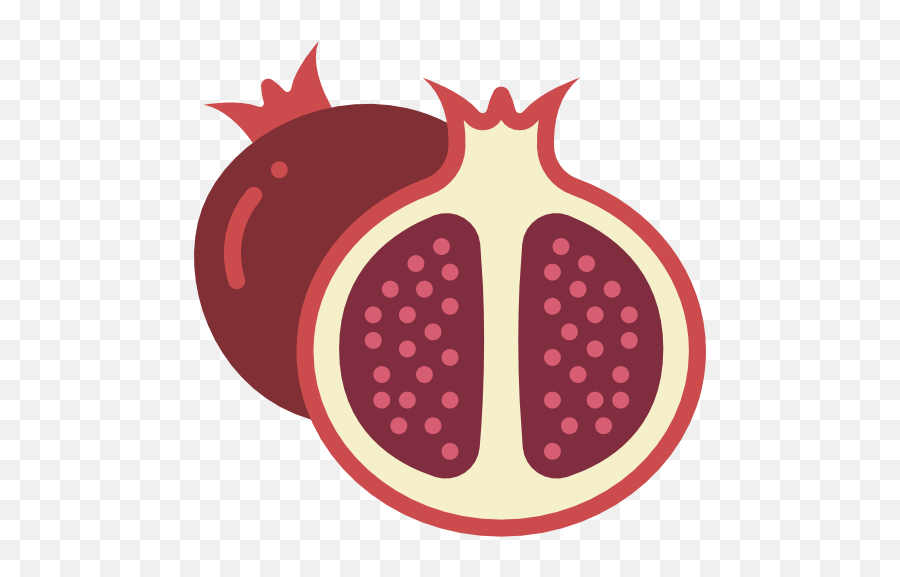 Pomegranate - Free Food Icons Pomegranate Flat Png,Pomegranate Png
