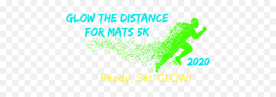 Glow The Distance 5k Mats - Graphic Design Png,Glowing Line Png