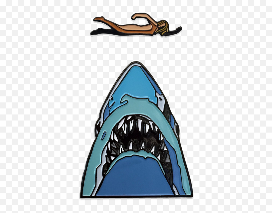 Jaws 2 - Pin Set Illustration Png,Jaws Png