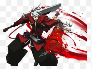 Support Your Waifu - Black Ragna The Bloodedge Ragna The Bloodedge Png,Waifu Png