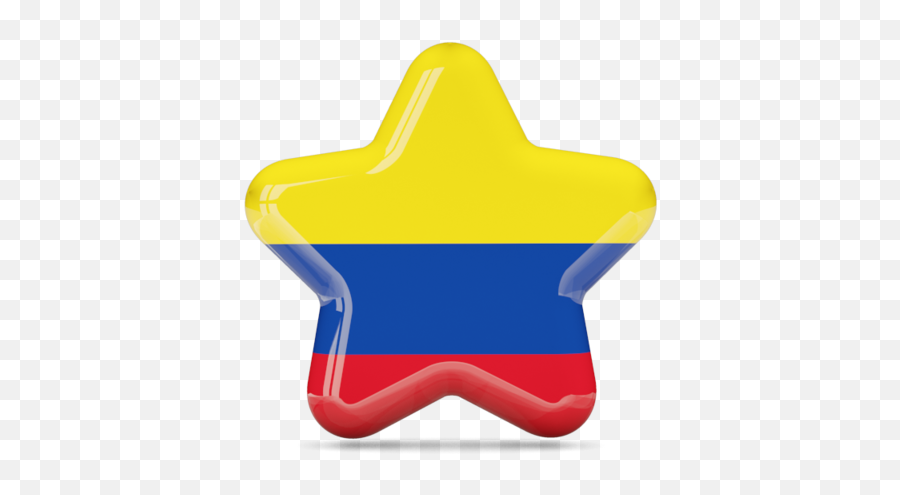 Star Icon - Colombian Flag Star Png,Colombian Flag Png