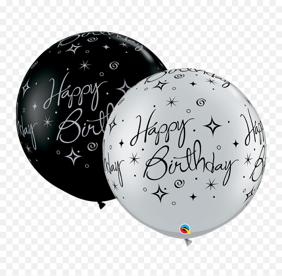 Party Supplies 18 Foil Zebra Print Birthday Balloon Unique - Black And White Balloons Png,Birthday Balloons Png