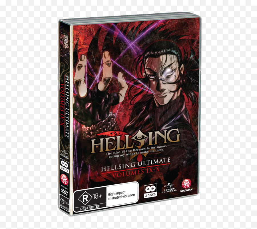 Hellsing Ultimate Collection 3 9 - Hellsing Ultimate Collection Dvd Png,Hellsing Png