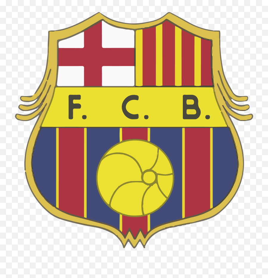 Logo Barcelona - Fc Barcelona Logo 1960 Png,Barcelona Logo Png