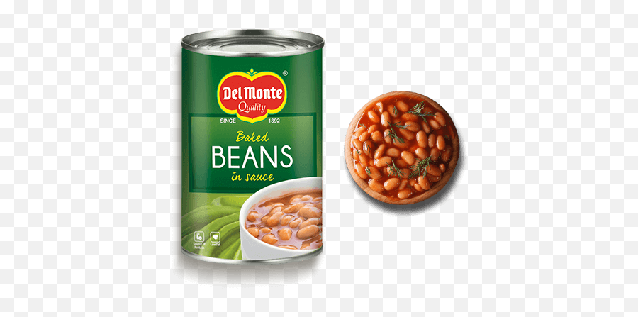 Del Monte - Delmonte Baked Beans In Sauce Png,Baked Beans Png