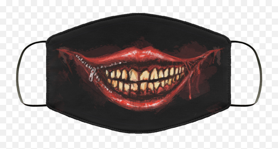 Scary Face Mask Halloween - Darth Vader Mouth Mask Png,Evil Smile Png