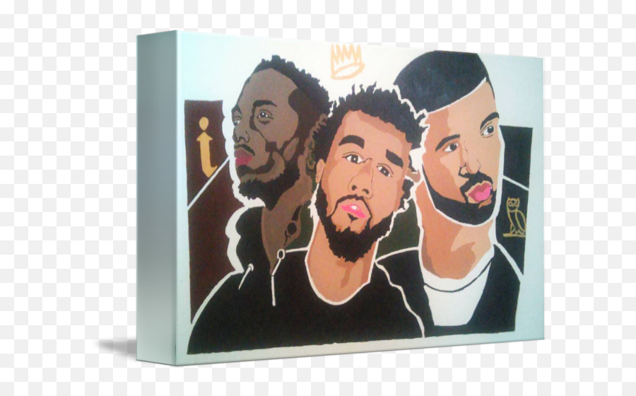 J Drawing Cole Picture 1418265 - Drake J Cole Kendrick Art Png,J Cole Png