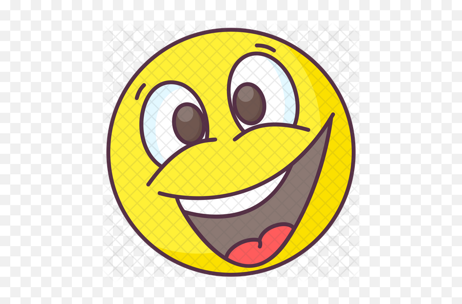 Glad Emoticon Emoji Icon Of Colored - Smiley Face Png,Emoticones Png