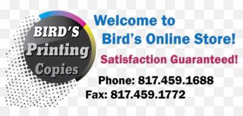 Birdu0027s Printing U0026 Digital Copies - Dot png