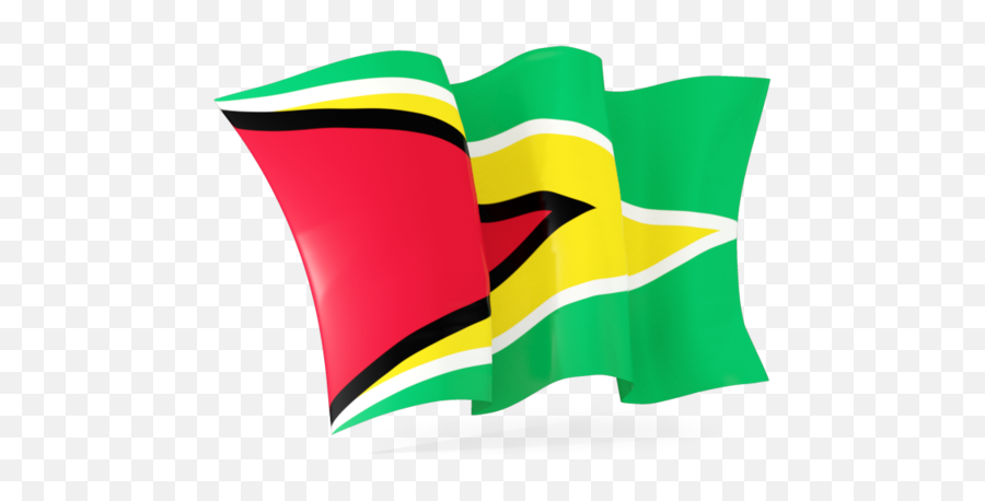 Waving Flag - Waving Guyana Flag Png,Guyana Flag Png