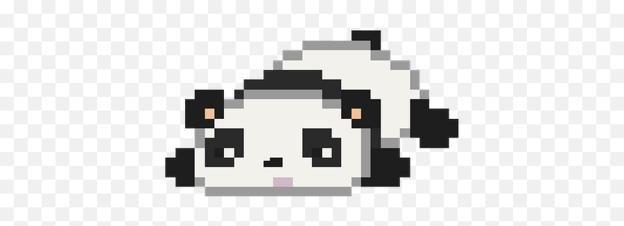 Enter The Gungeon - Cute Panda Pixel Art Png,Enter The Gungeon Logo