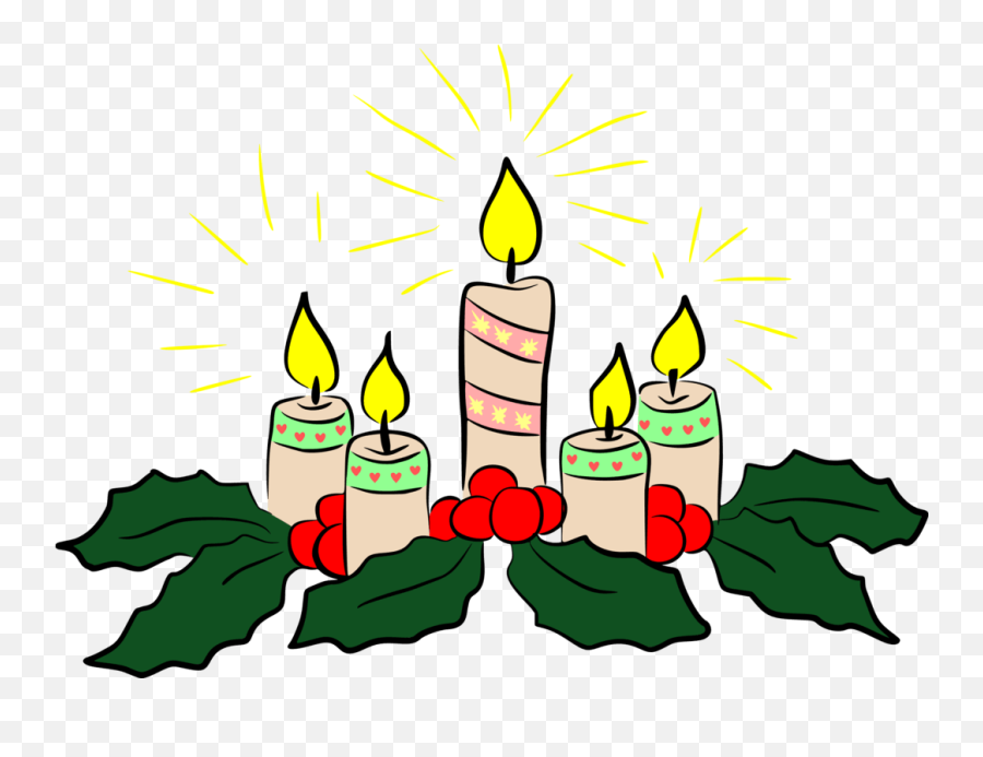 How To Set Advent Candles Profile Frame - Christmas Candle Clipart Png,Advent Wreath Png