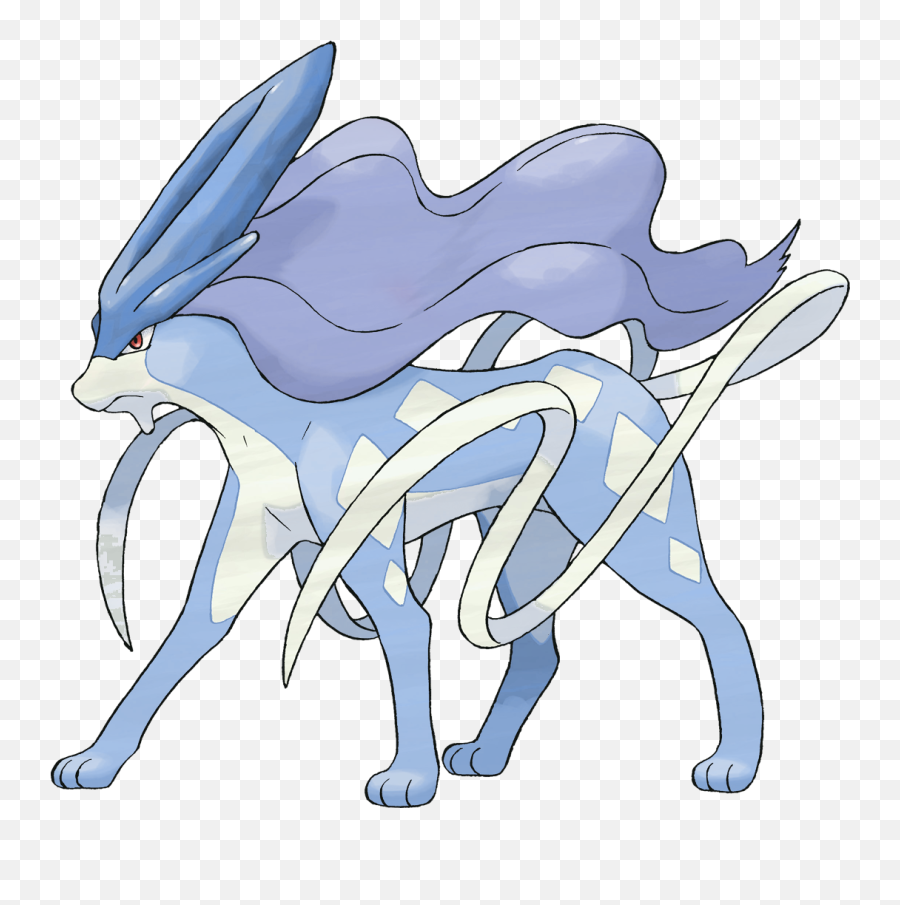 Hd 245 Suicune Shiny Transparent Png - Pokemon Suicune,Suicune Png