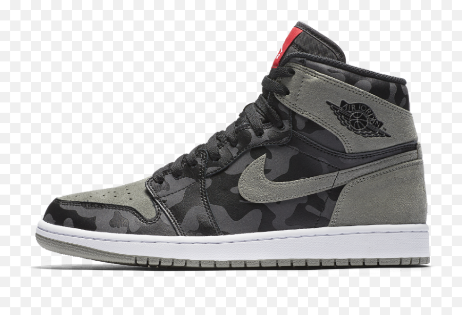 Nike - Jordan Camo High Tops Png,Jordan Shoe Png