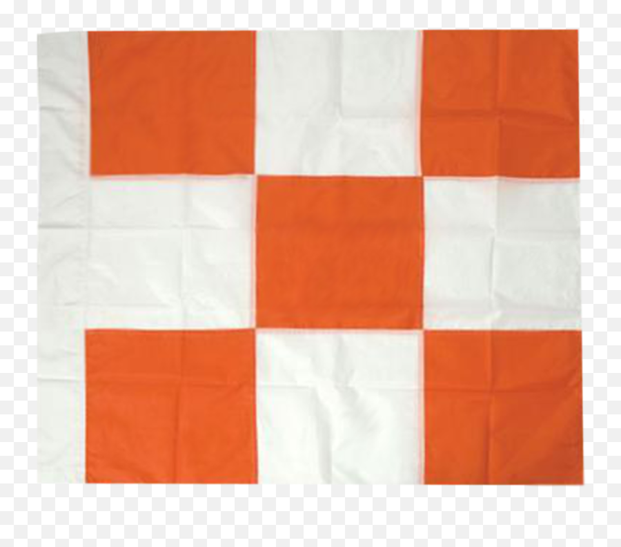 Orange And White Safety Flags First - Vertical Png,Checkerboard Pattern Png