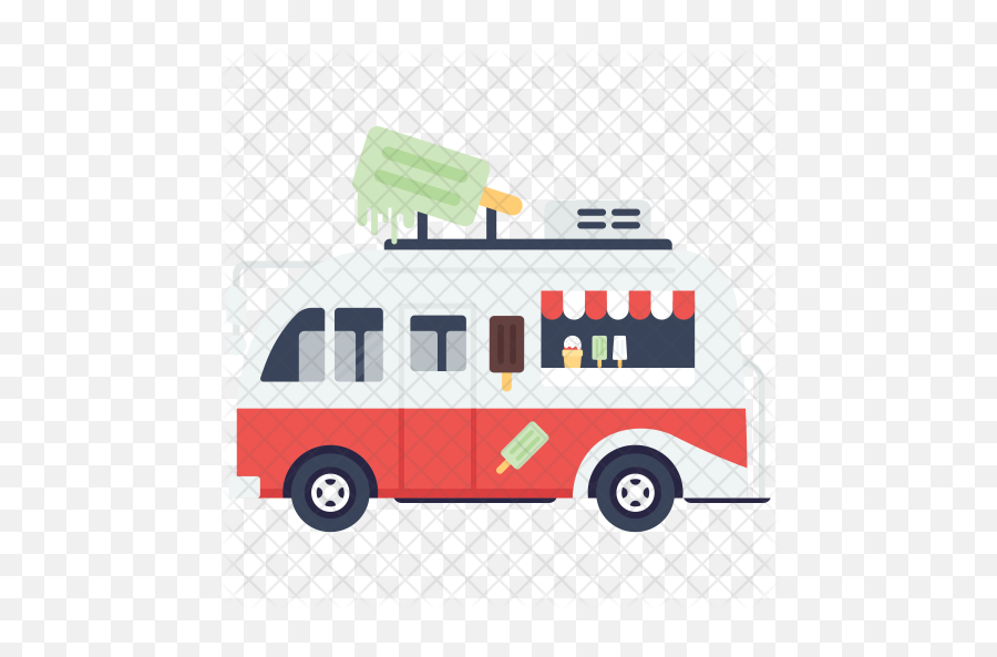 Ice - Ice Cream Trucj Icon Png,Ice Cream Truck Png