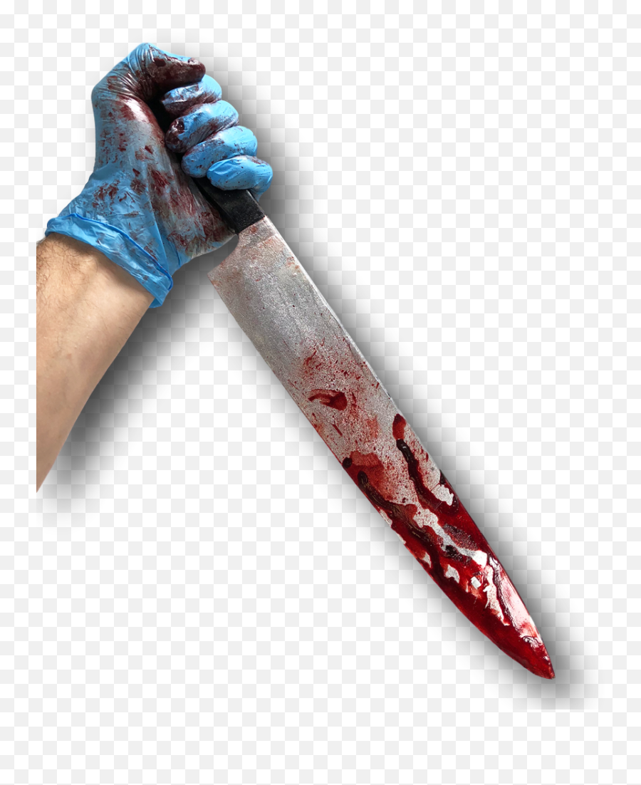 Fake Bloody Myers Kitchen Knife Weapon Halloween Costume Pu Movie Prop Horror - Cuchillos Halloween Png,Bloody Knife Png