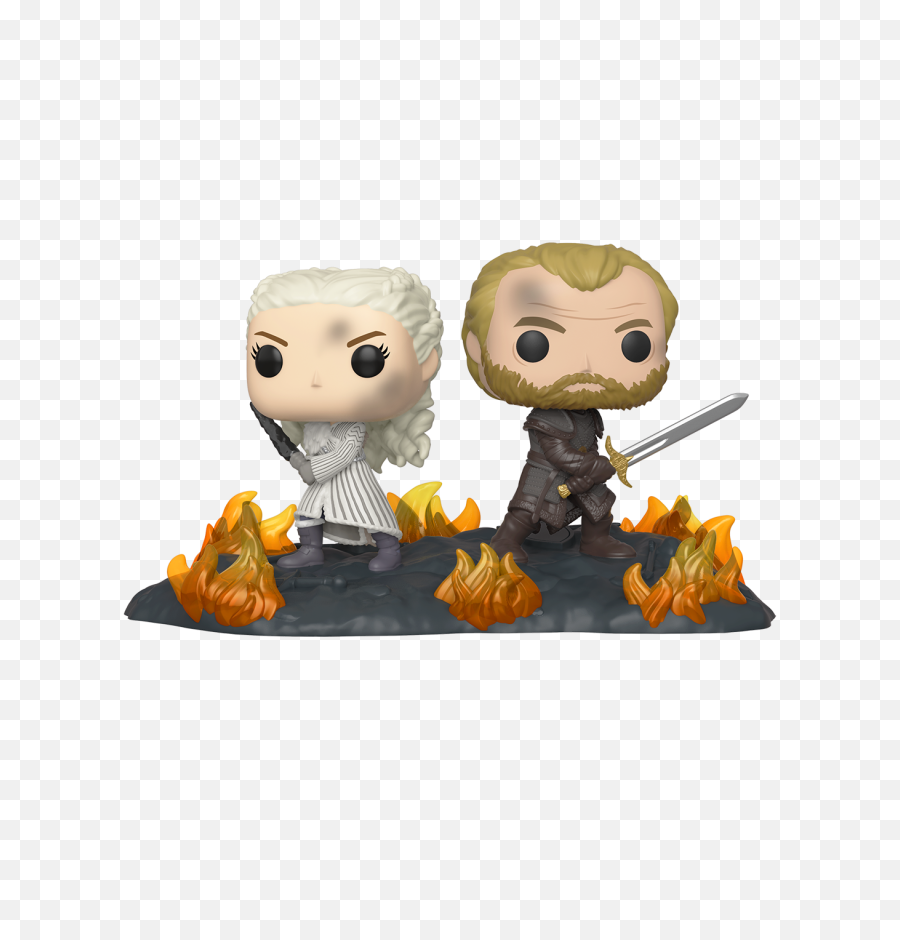 Game Of Thrones Daenerys And Jorah With - Daenerys And Jorah Funko Pop Png,Daenerys Png