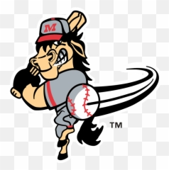 Horse Baseball Logo - Billings Mustangs png