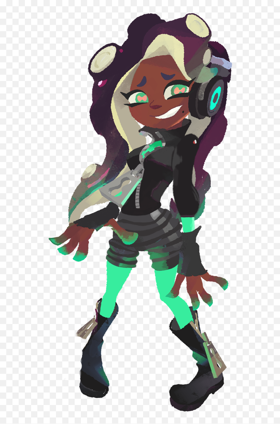 Agent 8 Is Dating 3 She Told Me - Marina Splatoon Png,Splatoon Icon