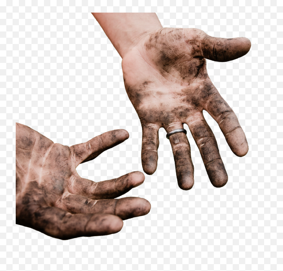 Dirty Hands Png Image - Wiping Ass With Hand,Hand Transparent Png
