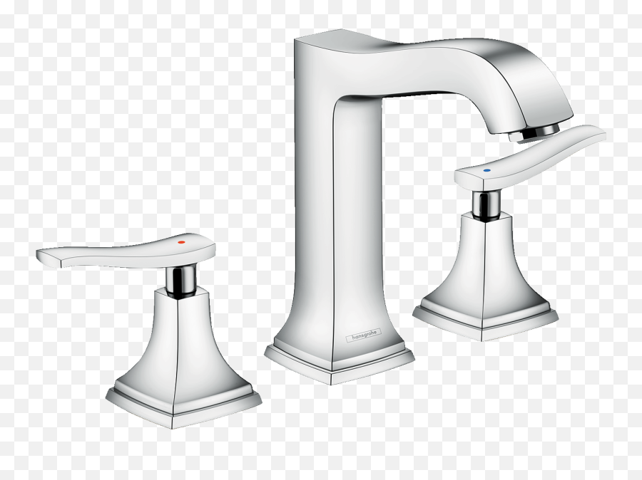 Metropol Classic Widespread Faucet 160 - Hansgrohe 31331000 Png,Icon Krom Silver