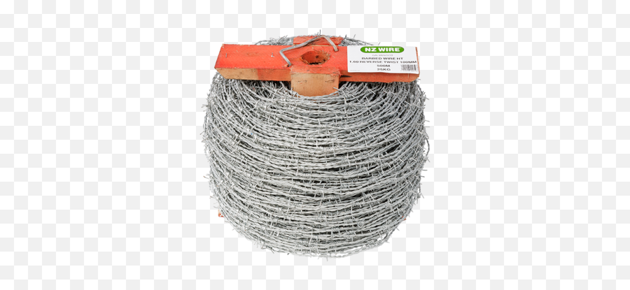 Nz Wire High Tensile Reverse Twist Barbed 100mm 160mm - Barbed Wire Png,Barbed Wire Transparent