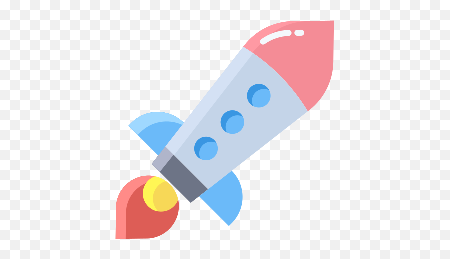 Rocket - Free Transport Icons Vertical Png,Rocket Flat Icon