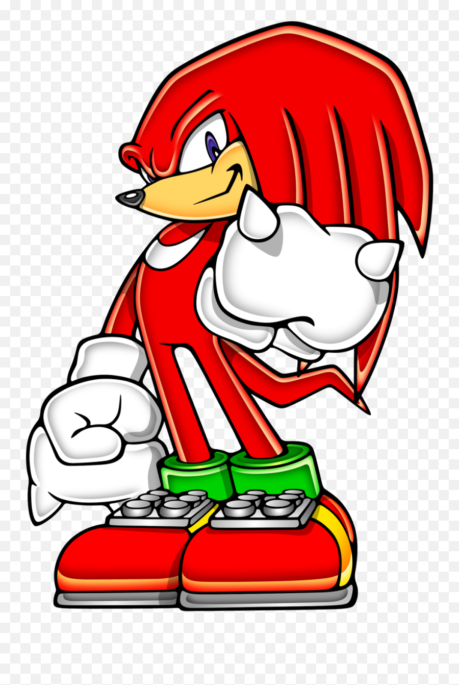 Knuckles Sonic The - Knuckles The Echidna Transparent Png,Sonic The Hedgehog Transparent