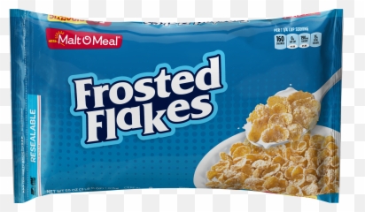 Malt - OMeal Frosted Flakes Breakfast Cereal Gigantic Size Bulk Bagged 59 Ounce 1 count Walmartcom png